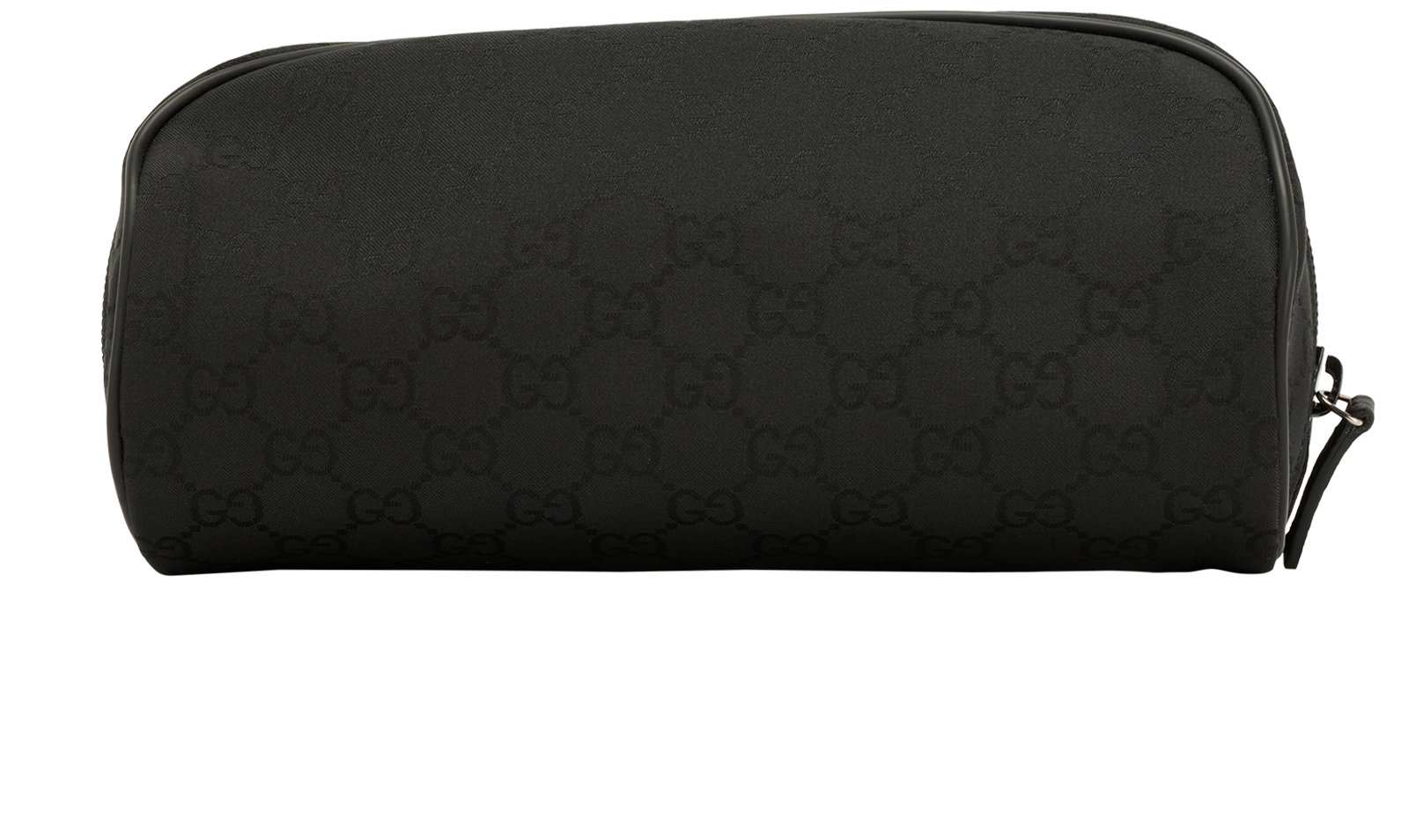 GG Cosmetics Pouch, &pound;225, Handbags, Black, Canvas, Back view